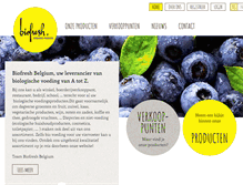 Tablet Screenshot of biofresh.be